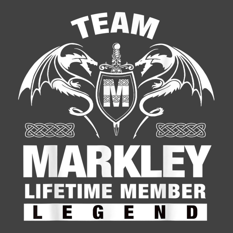 Team Markley Lifetime Member Gifts T Shirt Vintage T-Shirt by maionexzweddel1i | Artistshot