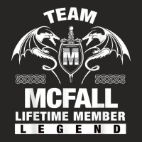 Team Mcfall Lifetime Member Gifts T Shirt Ladies Fitted T-shirt | Artistshot