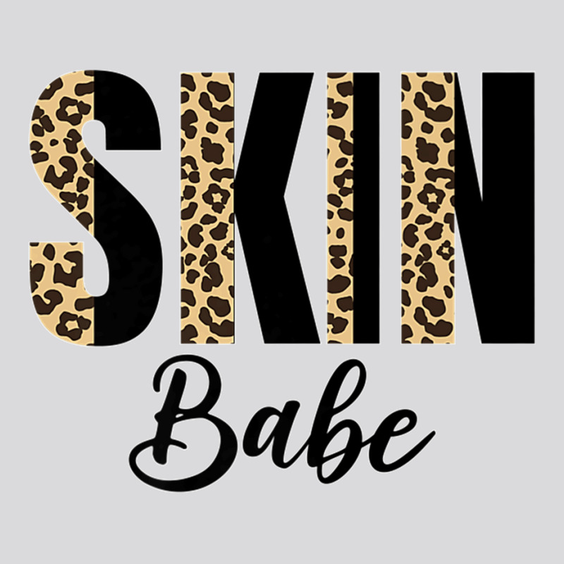 Skin Babe Leopard Skin Esthetician Skin Lover Skincare Premium T Shirt Women's Triblend Scoop T-shirt | Artistshot