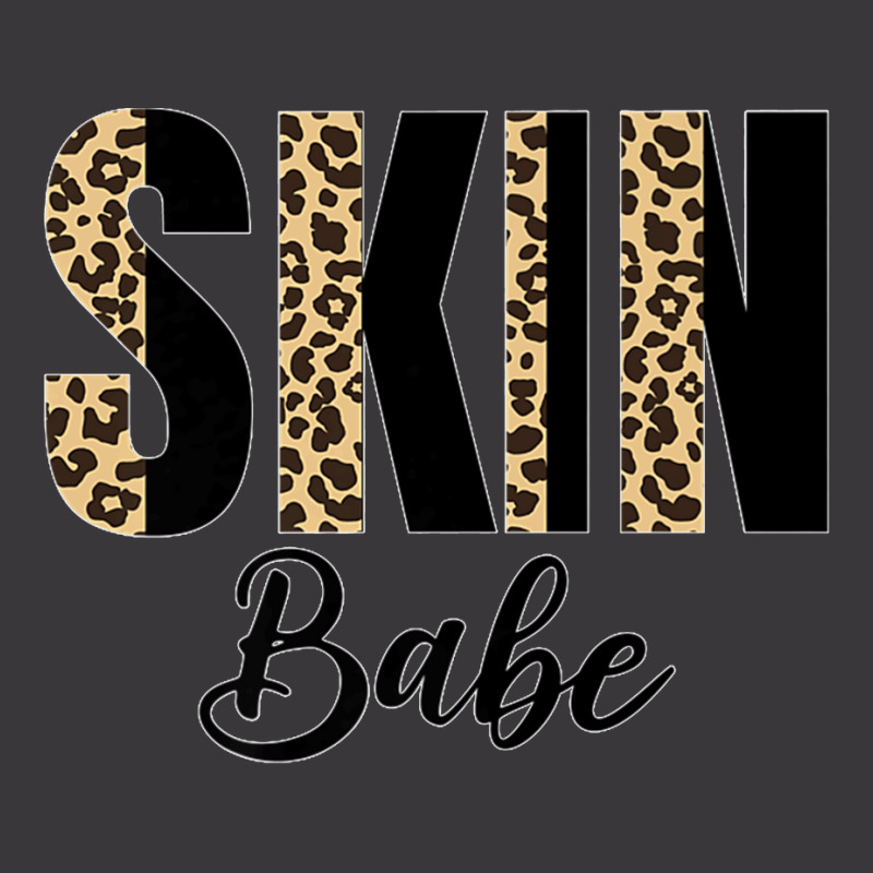 Skin Babe Leopard Skin Esthetician Skin Lover Skincare Premium T Shirt Ladies Curvy T-shirt | Artistshot