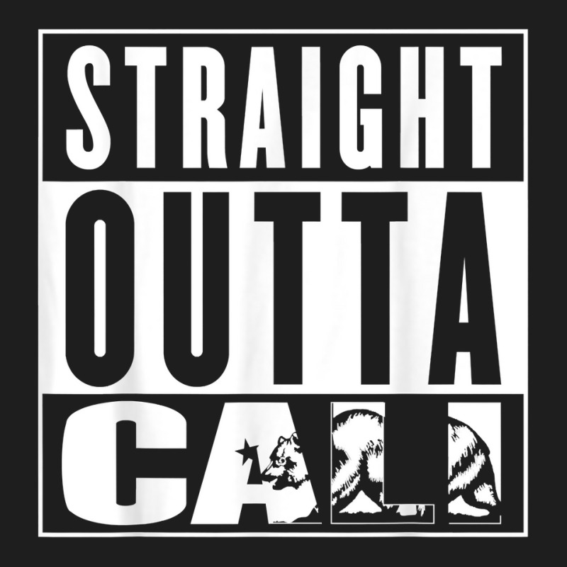 Mens California Republic Men's T Shirt Straight Outta Cali Shirt Classic T-shirt by nayarilorenzi | Artistshot