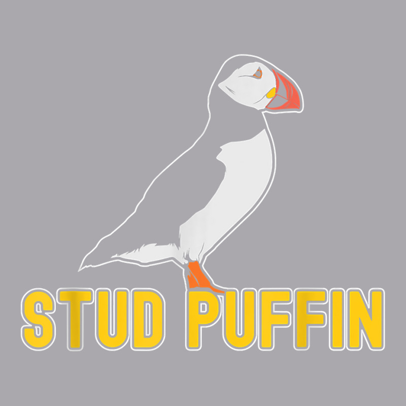 Stud Puffin Birthday Seabird Muffin Arctic Style Animals T Shirt Youth 3/4 Sleeve by shoaibmolleda | Artistshot