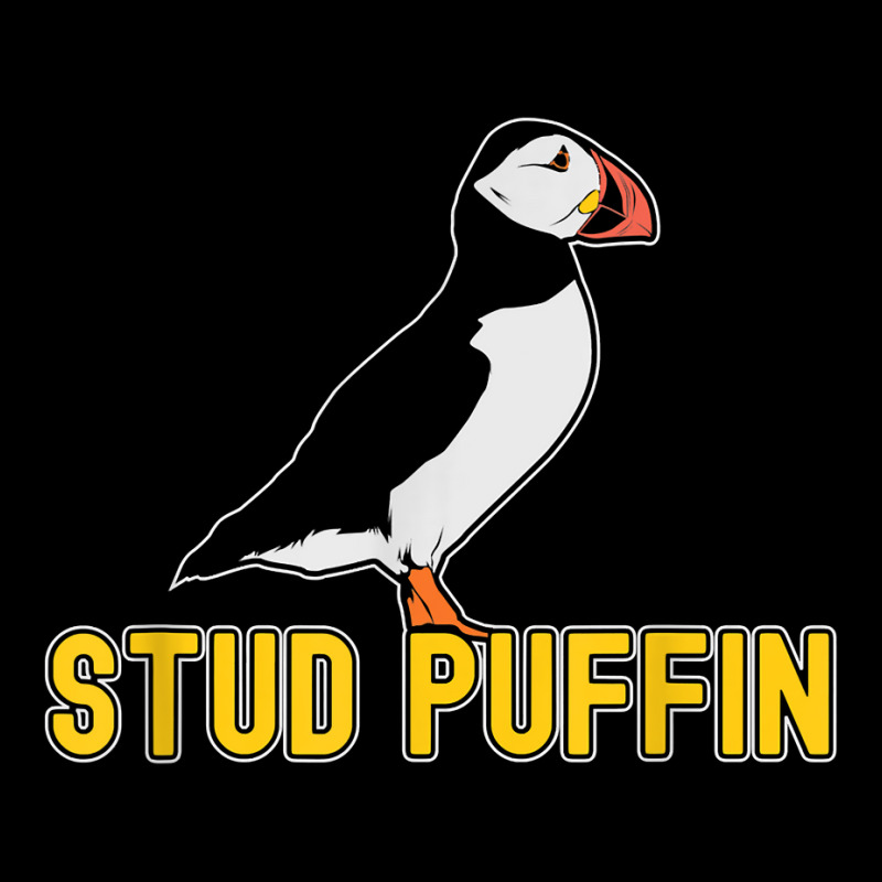 Stud Puffin Birthday Seabird Muffin Arctic Style Animals T Shirt Baby Bibs by shoaibmolleda | Artistshot