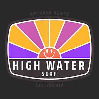 Mens Surfing California   Sunny   Mens Surfer   High Water Surf T Shir Toddler T-shirt | Artistshot