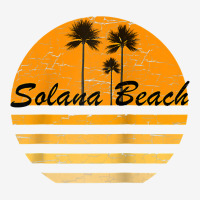 Solana Beach California Retro Tshirt 70's Throwback Surf Raglan Baseba Baby Beanies | Artistshot