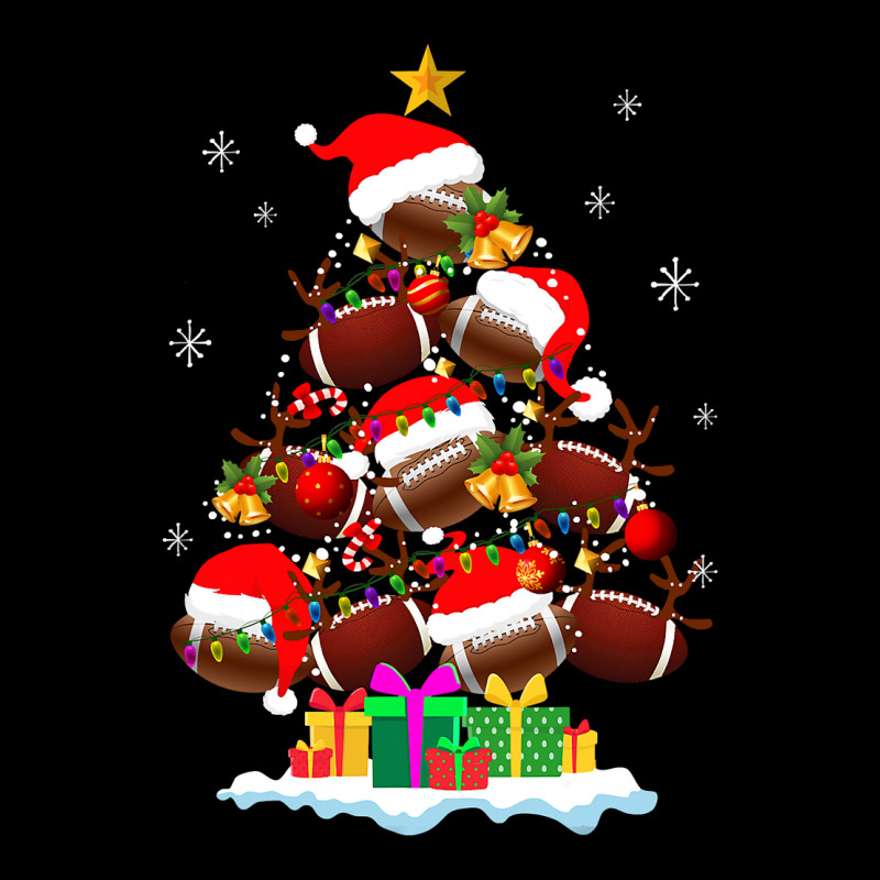 Football Christmas Tree Football Ball Santa Hat Funny Xmas Pajamas 282 Kids Cap by permad | Artistshot