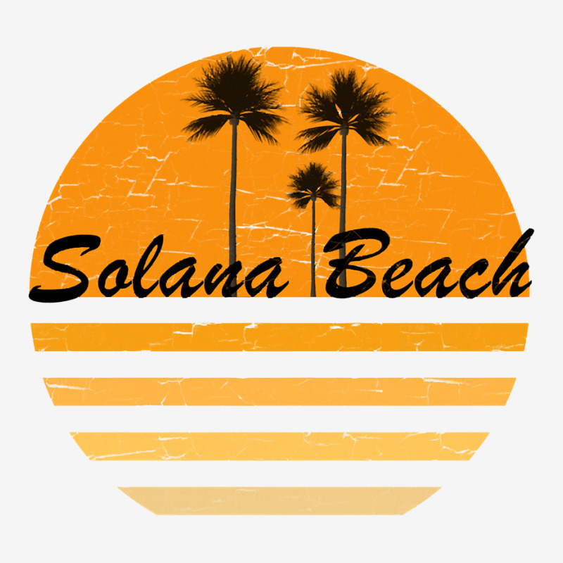 Solana Beach California Retro Tshirt 70's Throwback Surf Sweatshirt Baby Bibs by michealamifflin | Artistshot