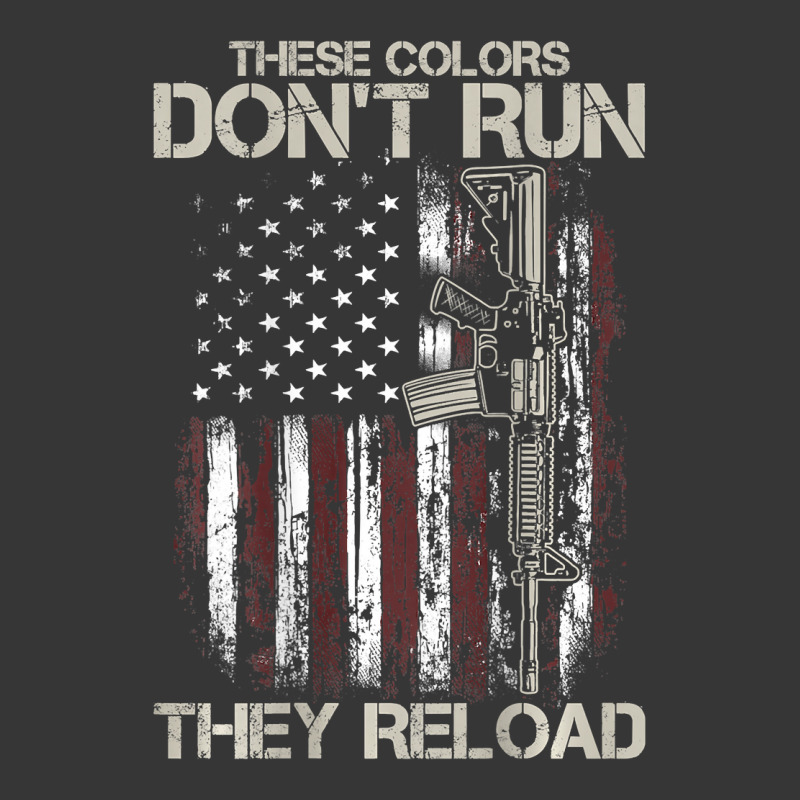 Gun American Flag Colors Don't Run They Reload (on Back) Toddler Hoodie by Binhthai9809 | Artistshot