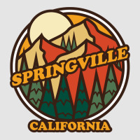 Vintage Springville, California Mountain Hiking Souvenir Pri Long Slee Exclusive T-shirt | Artistshot