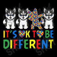 Autism Awareness Siberian Husky Dog Adjustable Cap | Artistshot