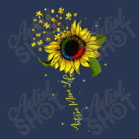 Autism Mom Life Sunflower Autism Awareness Kindness Men Denim Jacket | Artistshot