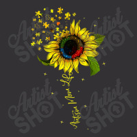 Autism Mom Life Sunflower Autism Awareness Kindness Vintage Hoodie And Short Set | Artistshot