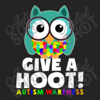 Autism Owl Give A Hoot Autism Awareness 3/4 Sleeve Shirt | Artistshot