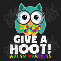 Autism Owl Give A Hoot Autism Awareness Classic T-shirt | Artistshot