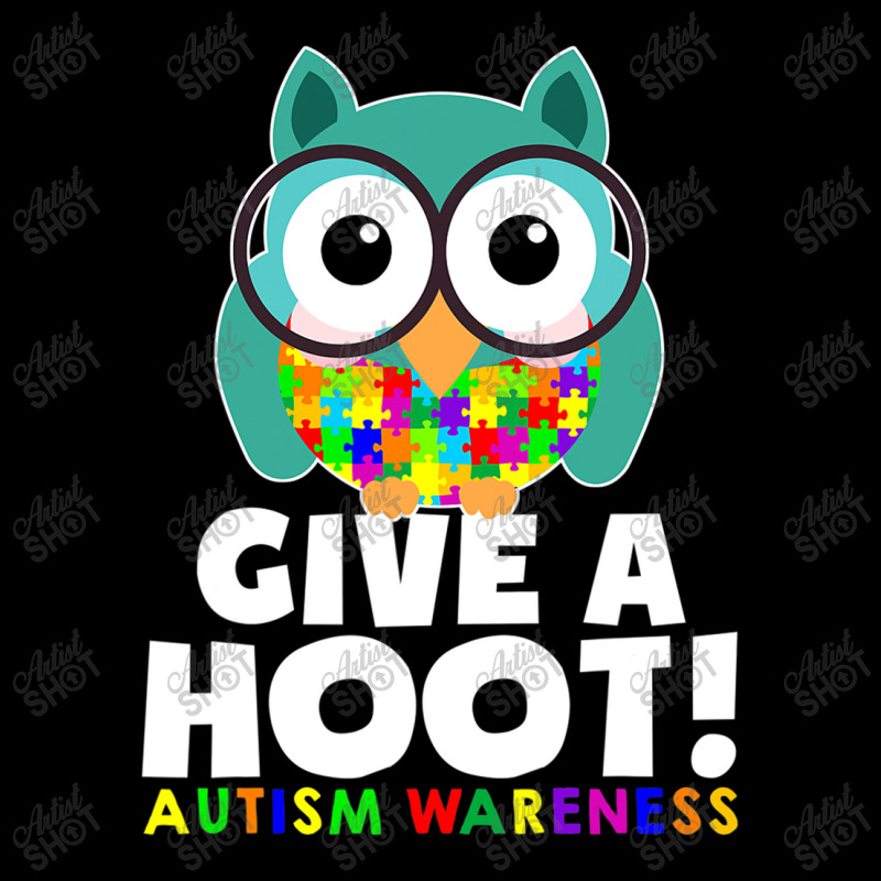 Autism Owl Give A Hoot Autism Awareness Lightweight Hoodie by mrlee | Artistshot