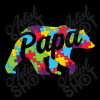 Autism Papa Bear Autism Awareness Men's Long Sleeve Pajama Set | Artistshot