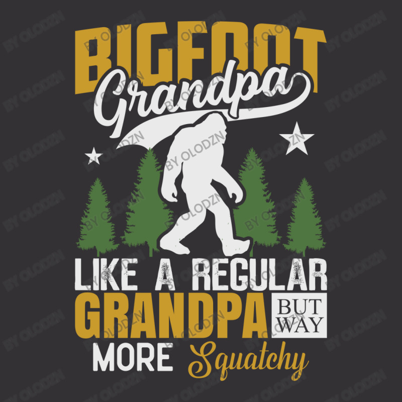 Bigfoot Grandpa Like A Regular Grandpa But Way Mor Squatchy Vintage Short | Artistshot