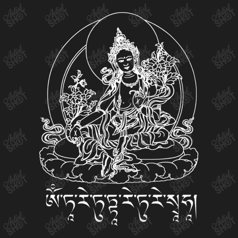 Buddhism Buddha Green Tara Mantra Tibetan Buddhism Vajrayana 623 Classic T-shirt by criticizematter | Artistshot