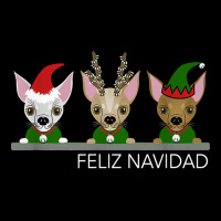 Feliz Navidad Chihuahuas   Cute Small Dogs Love Christmas T Shirt Pocket T-shirt | Artistshot