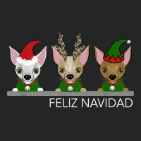 Feliz Navidad Chihuahuas   Cute Small Dogs Love Christmas T Shirt Unisex Hoodie | Artistshot