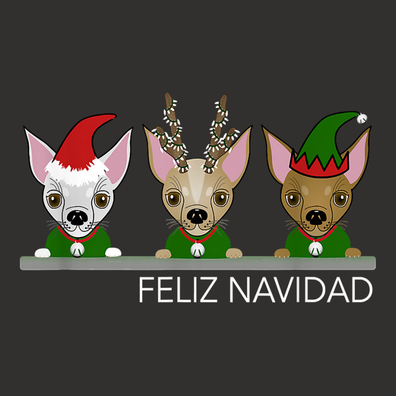 Feliz Navidad Chihuahuas   Cute Small Dogs Love Christmas T Shirt Champion Hoodie | Artistshot