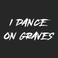 I Dance On Graves Halloween Costume Word Design T Shirt Men's T-shirt Pajama Set | Artistshot