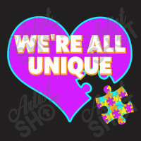 Autism We Are All Unique Autism Awareness Support T-shirt | Artistshot