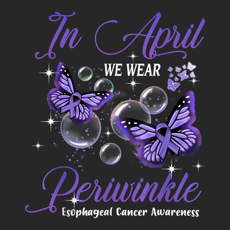 In April We Wear Periwinkle Butterfly Esophageal Cancer T Shirt Women's Pajamas Set by haylesfshiltsxd1 | Artistshot