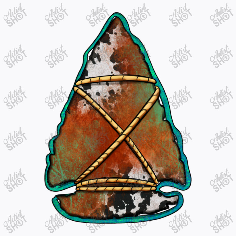 Cowhide Rusty Arrowhead T-shirt | Artistshot