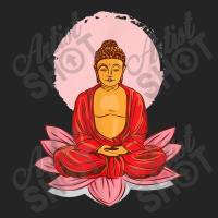 Buddhism Buddha On Lotus Meditation Buddhism 3/4 Sleeve Shirt | Artistshot