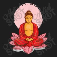 Buddhism Buddha On Lotus Meditation Buddhism Classic T-shirt | Artistshot