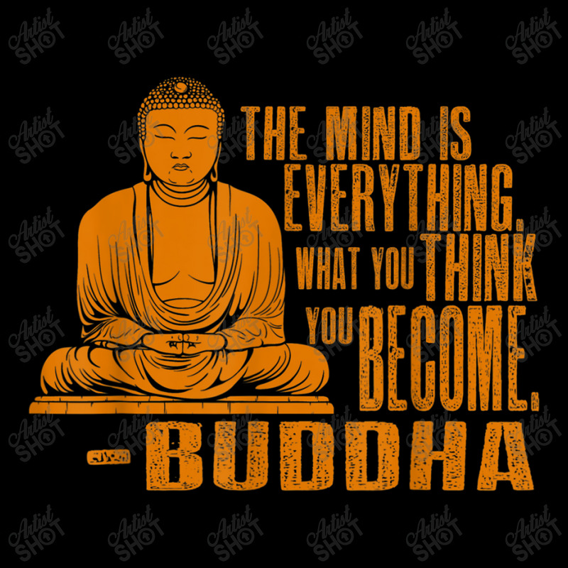 Buddhism Buddha Quote Peaceful Meditation Women's V-Neck T-Shirt by criticizematter | Artistshot