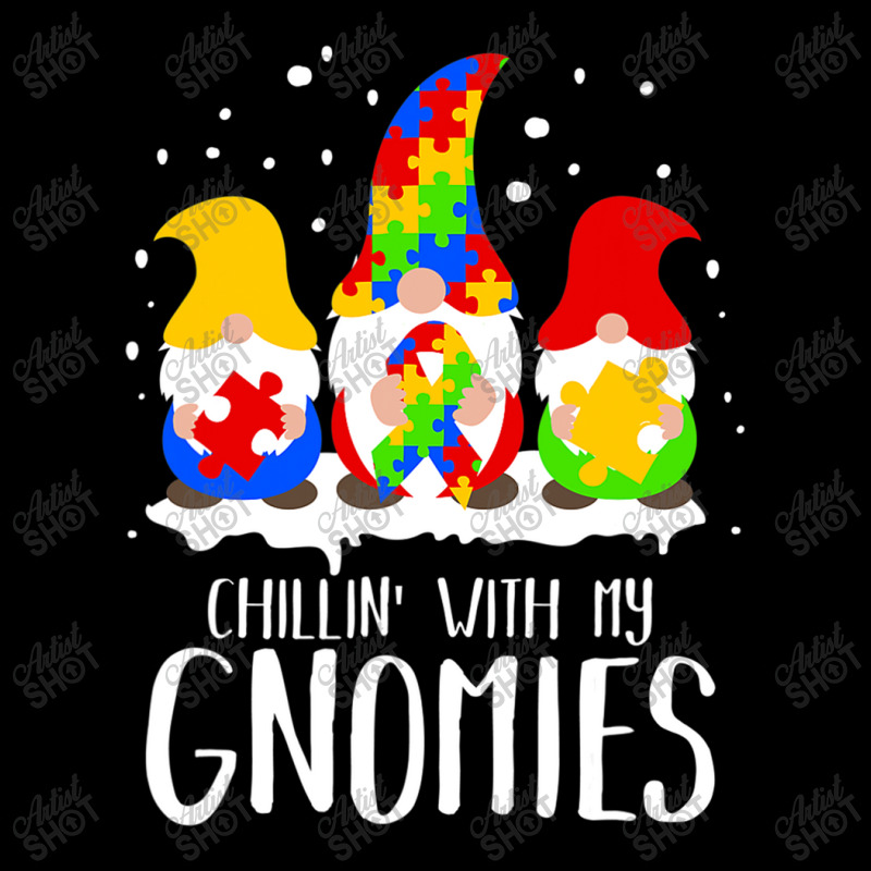 Chillin With My Gnomies Special Ed Autism Christmas Lightweight Hoodie by mrlee | Artistshot