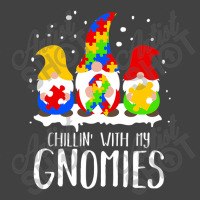 Chillin With My Gnomies Special Ed Autism Christmas Vintage T-shirt | Artistshot