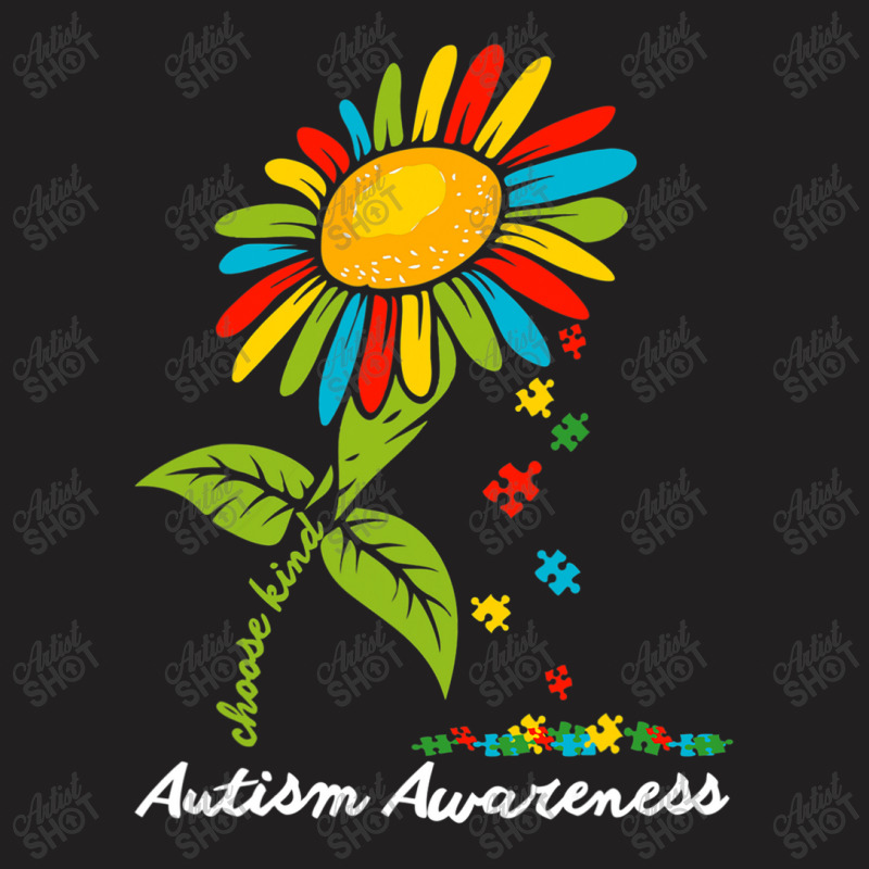 Choose Kind Autism Awareness Month T-Shirt by mrlee | Artistshot