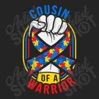 Cousin Of A Warrior Autism Awareness Matching 3/4 Sleeve Shirt | Artistshot