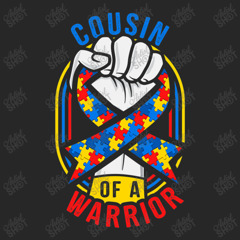 Cousin Of A Warrior Autism Awareness Matching Men's T-shirt Pajama Set by mrlee | Artistshot