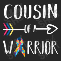 Cousin Of A Warrior Autism Awareness Men's T-shirt Pajama Set | Artistshot