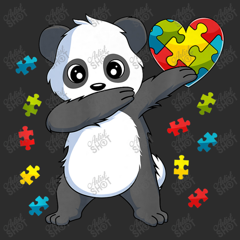 Dabbing Panda Puzzle Piece Autism Awareness Exclusive T-shirt by mrlee | Artistshot