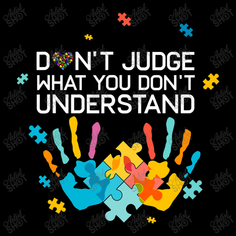 Dont Judge What You Dont Understand Autism Awareness Day Fleece Short by mrlee | Artistshot