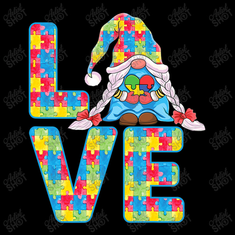 Gnomes Holding Puzzle Love Support Autism Awareness Pocket T-Shirt by mrlee | Artistshot