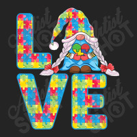 Gnomes Holding Puzzle Love Support Autism Awareness 3/4 Sleeve Shirt | Artistshot