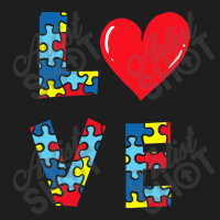 Love Autism Awareness Classic T-shirt | Artistshot