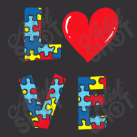 Love Autism Awareness Vintage Short | Artistshot