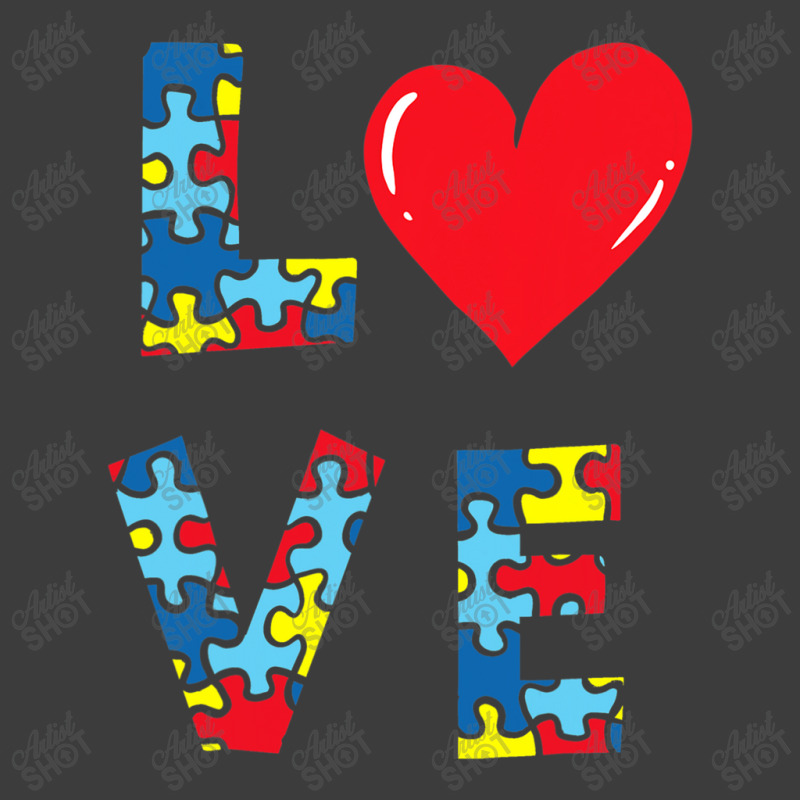 Love Autism Awareness Men's Polo Shirt by mrlee | Artistshot