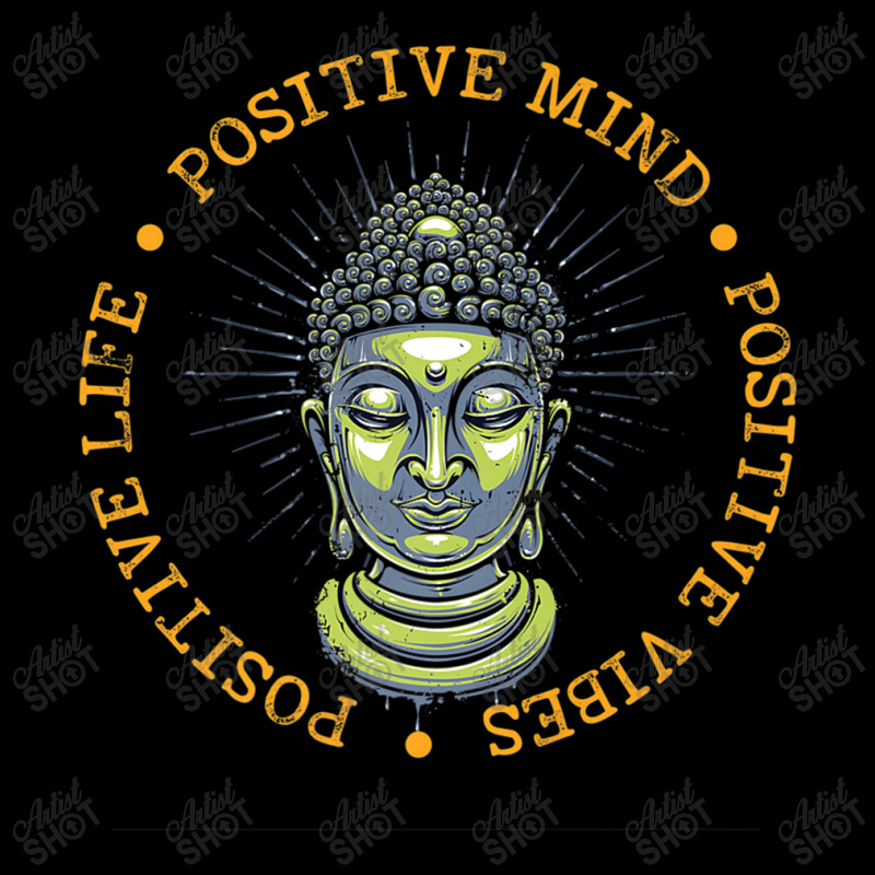 Buddhism Positive Life Positive Mind Buddha Meditation Adjustable Cap by criticizematter | Artistshot