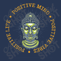 Buddhism Positive Life Positive Mind Buddha Meditation Ladies Denim Jacket | Artistshot