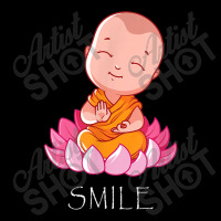 Buddhism Smile Baby Buddha On A Lotus Flower Yoga Long Sleeve Shirts | Artistshot