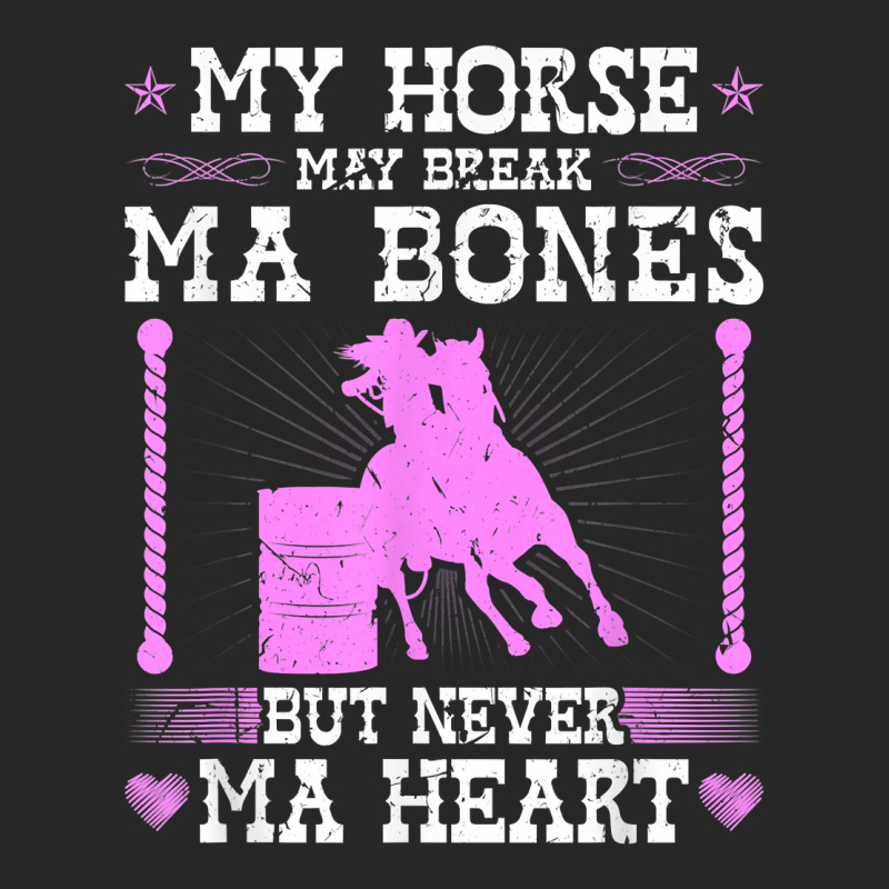 Barrel Racing Rodeo Horse Break Ma Bone Cowgirl Barrel Racer T Shirt Women's Pajamas Set by muhrlycogant3h | Artistshot