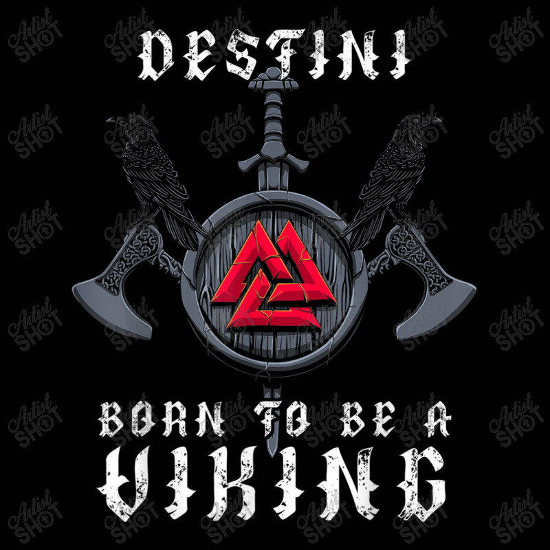 Viking Destini Born To Be A Viking Personalized Toddler 3/4 Sleeve Tee by urethrapricey | Artistshot